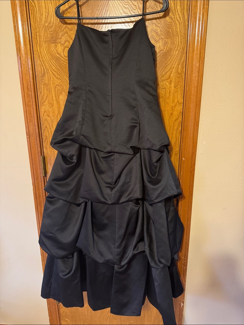 Girls size 12 Junior Bridesmaid Dress with removable Satin Bow - Picture 4 of 5